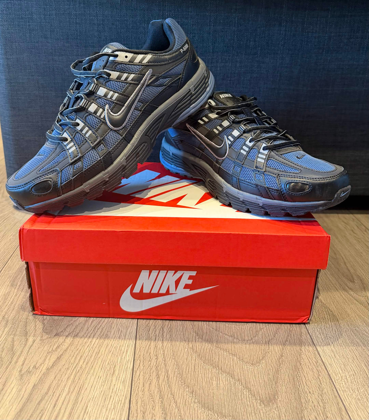 Nike P-6000 Diffused Blue Black Colourway